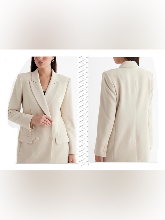 Express Jackets & Blazers - Express Double Breasted Corsage Blazer Size XL